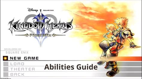 kingdom hearts final mix abilities|Abilities Guide .